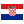 Nationalflaget til  Kroatia