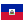 Nationalflaget til  Haiti