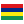 Nasjonalflagget til  Mauritius