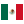 Nasjonalflagget til  Mexico