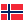 Nasjonalflagget til  Norge