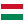 Nationalflaget til  Ungarn