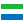 Nasjonalflagget til  Sierra Leone
