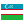 Nasjonalflagget til  Usbekistan